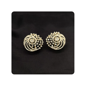 Pendientes de diamantes brillantes naturales de calidad superior para momentos románticos y memorables - Product Image 2