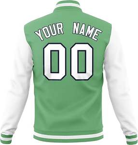 Veste bomber de baseball universitaire unisexe de haute qualité, décontractée, cousue avec n'importe quel texte et logo par OVERSEAS SPORTS - Product Image 5