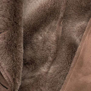 แจ็คเก็ตหนังผู้หญิงคุณภาพสูง พรีเมียม ดีไซน์ใหม่ทันสมัย กันน้ำ เป็นมิตรกับสิ่งแวดล้อม กันลม เสื้อคลุมกันหนาว หนังแกะแท้ สำหรับฤดูหนาว - Product Image 6