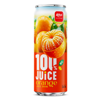 Jus d'orange Rita Original 320ml – Purée rafraîchissante et hydratante, jus d'orange pressé à froid, 30% de pureté, saveur fruitée, emballage bouteille
