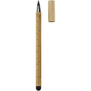 Stylo de mesure en bambou sans encre, gadgets écologiques pour la mesure, règles écologiques - Product Image 3