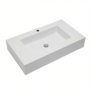 Lavabo de Resina Blanco Mate de 80CM - Product Image 2