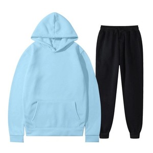 Survêtement athlétique en coton léger et élégant Confortable Respirant Premium Fleece Classic Logo Sport Plus Size Thermal Winter - Product Image 5