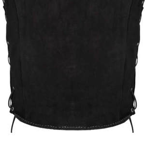 Gilet en cuir pour hommes sur mesure respirant et pour une utilisation en extérieur en hiver fabriqué par des professionnels avec logo - Product Image 6