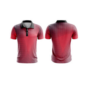 Polo de Golf con Impresión por Sublimación de Alta Calidad para Hombre, Camisa Polo de Tela Cómoda Transpirable con Logotipo Personalizado - Product Image 1