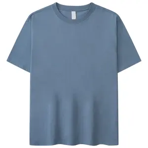 Wholesale High Quality Men's Plain T Shirts White Tee Shirt Custom Sublimation Mens Tshirts breathable T-shirts For Summer