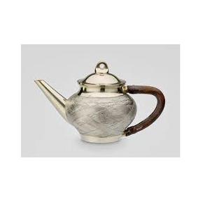 Nouveau service à thé de style européen service à thé de l'après-midi fini brillant service à thé élégant en acier inoxydable en métal de style royal - Product Image 3