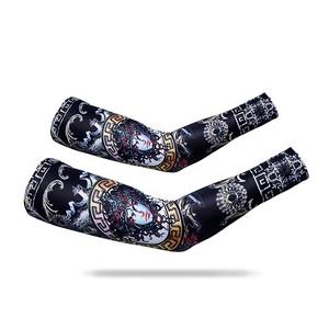 Manga de brazo de ropa deportiva de poliéster impresa personalizada para protección solar de verano para actividades al aire libre como ciclismo pesca MOQ bajo - Product Image 2