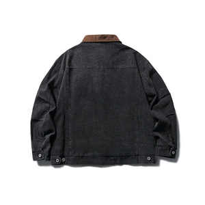 <b>Men's</b> <b>Jackets</b> Cotton Washed <b>Men</b> Work <b>Jacket</b> <b>Suede</b> Leather <b>Jacket</b> <b>Men</b> Cotton Coat Canvas Work - Product Image 6