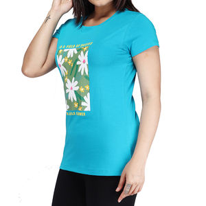 Wholesale 100% Cotton Women's Clothing Graphic <b>Ladies</b> Tshirt logo Tshirts Color <b>Ladies</b> <b>t</b> <b>Shirts</b> Women Wear - Product Image 4