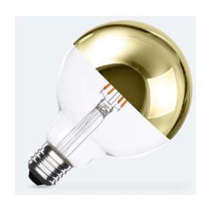 GLOBO 6W LED Cupula Oro <b>Bulbs</b> Gold Accent LED Lighting Product - Product Image 1