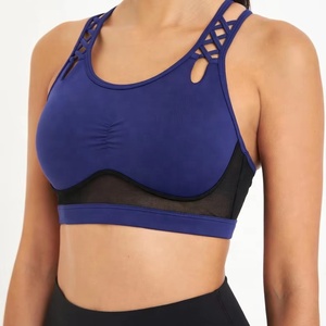 เสื้อชั้นในกีฬาโยคะสำหรับผู้หญิง สวมใส่สบาย เหมาะสำหรับออกกำลังกาย ฟิตเนส วิ่ง และสวมใส่ในชีวิตประจำวัน - Product Image 1