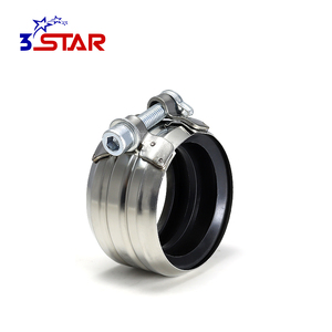 Morsetto per Tubi Senza Giunti DN200, Raccordo Rapido in Acciaio Inox, Morsetto per Riparazione Tubi - Product Image 2