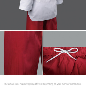 Uniforme de Taekwondo personalizado al por mayor para hombres tela ligera transpirable Karate Dobok con costuras reforzadas - Product Image 5