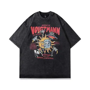 Yeni sıcak satış yüksek kalite pamuk marka Premium temel T shirt Hip Hop boy tasarımcı erkek ve bayan T-Shirt