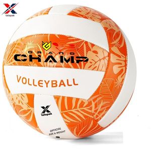 Customized Logo Size 5 High Quality Lightweight Volleyball PU Leather PVC <b>Material</b> Professional Training Outdoor Sports - Product Image 4