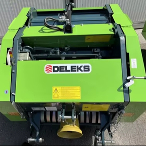 Petit tracteur de haute qualité PTO Driven Mini Baler Machine Presse à foin ronde Boîte de vitesses fournie - Product Image 3