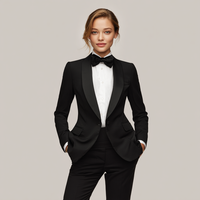 Kadın Takım Elbise Seti Moda Blazer Pantolon Eşleşen Kıyafet Profesyonel Ofis Giysisi İş Günlük Resmi Giyim Kadınlar İçin İş Kıyafetleri