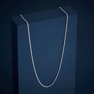 92.5 Silver Unisex <b>Necklace</b> <b>Chain</b> 183214 for Gift Occasions - Product Image 1