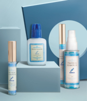 Dissolvant de protéines de collagène Aqua Blue fait main pour extensions de cils liquides 15ml Haute Qualité Taille Personnalisée OEM/ODM/Marque Privée