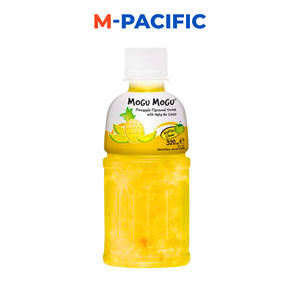 Mogumogu ประเทศไทยน้ำองุ่นเข้มข้นกรองแบบดั้งเดิมพร้อมวุ้นมะพร้าวขนาด320มล. ขวดไม่มีรสชาติเทียม - Product Image 6