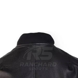 Blouson aviateur en cuir élégant, confortable, classique, à porter au quotidien, blouson aviateur en cuir moderne, tendance, doux, vêtement de mode - Product Image 5