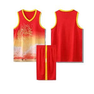 Uniforme de Baloncesto Personalizado Estampado de Secado Rápido, Camisetas de Entrenamiento, Ropa Deportiva para Hombre, Conjunto Deportivo para Mujer, Traje Deportivo - Product Image 3