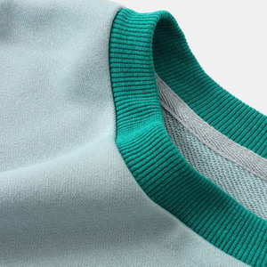 Sudadera de algodón grueso para hombre al por mayor, suéter de cuello redondo de forro polar suave, ropa deportiva con logo personalizado, proveedor de fábrica - Product Image 4
