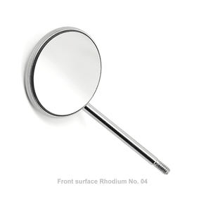 Zoha Surgico Manual Dental Diagnostic Mouth Mirrors Back Surface No. 4 <b>Cleaning</b> Instruments ZS-1003 - Product Image 3