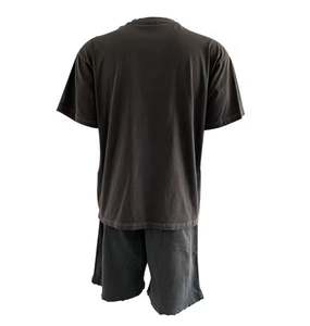 Ensemble 2 pièces de t-shirts d'été pour hommes-Costume de sport pour hommes-Fitness-Short imprimé de marque personnalisée - Product Image 2