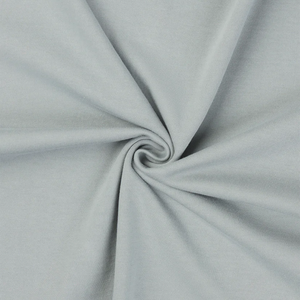 300 GSM 'Neutral Gray' Camiseta Tela pesada Cuello acanalado grueso Algodón orgánico peinado Liso Sin etiqueta - Product Image 5