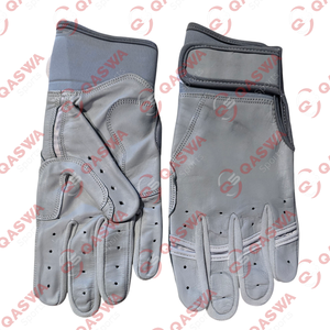 ถุงมือตีเบสบอล/ซอฟต์บอลหนังแท้ปรับแต่งได้ QASWA SPORTS แบบสวมได้ทั้งสองมือ ปิดด้วยเวลโคร แห้งเร็ว ระบายอากาศได้ดี สำหรับผู้ใหญ่ทุกเพศ - Product Image 2