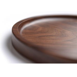 Date Simple Rond Acacia Bois Plateaux Organisateur En Bois Affichage Plateau De Fruits Dessert Plateau Cadeau Ensemble En Gros Pas Cher Prix Du Vietnam - Product Image 2