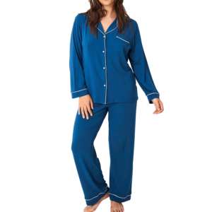 Conjunto de Pijama de Satén para Mujer, Elegante y Cómodo, Dos Piezas - Product Image 6