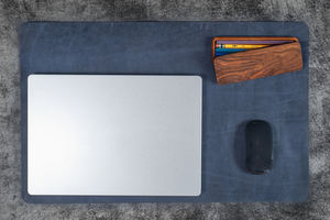 แผ่นรองโต๊ะทำด้วยมือหนังแท้33X45, 37X80, 48x91ขนาดและสีให้เลือก LDP-0026C - Product Image 6