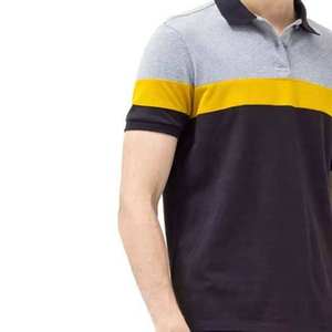 Chemises polo pour hommes de haute qualité, taille plus, coupe ajustée, manches courtes, tendance - Product Image 3