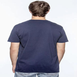 Camisetas de entrenamiento de gimnasio de alta calidad para hombres, ropa deportiva atlética seca, ajustada, de punto ligero de secado rápido, 100% algodón de Bambú - Product Image 4