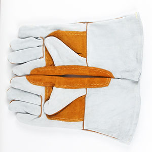Gants de soudage en cuir de sécurité de qualité supérieure les plus vendus résistance à la chaleur en gros conçus avec un prix raisonnable conception supérieure - Product Image 2