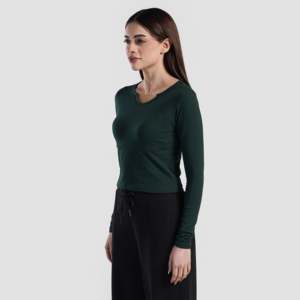 Green Rush Fit Yoga <b>Top</b> - Product Image 3