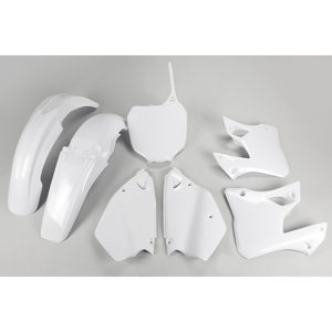 Kit di plastica bianca per Yamaha YZ 250 2000-2001 motocicli 046 accessorio - Product Image 1