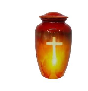 Urnas funerarias Royal Rapture para cenizas de adultos, urnas de cremación, urnas conmemorativas artesanales, urnas de amor para adultos, urnas decorativas de latón. - Product Image 1