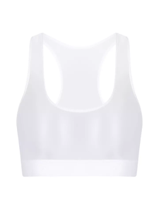 Soutiens-gorge de sport réversibles pour femmes grandes tailles, en soie glacée, sans manches, dos nageur, coupe courte, XS-XXL, écologiques, respirants, motif à carreaux - Product Image 3