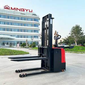 एकल/2-चरण मास्ट विकल्पों के साथ उन्नत इलेक्ट्रिक पैलेट स्टेकर, अधिकतम 3500 मिमी तक की ऊंचाई - Product Image 3