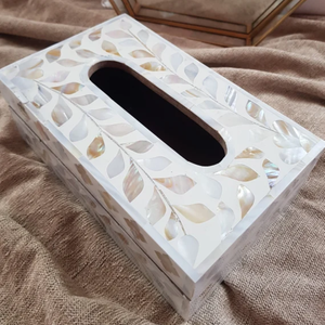 มาใหม่ไม้ซับเนื้อเยื่อกล่องปกตารางด้านบนสำหรับบ้านร้านอาหารขายส่งจากเวียดนาม - Product Image 3