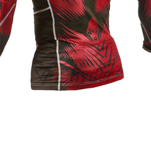 Print Long Sleeve UV protection <b>MMA</b> <b>Rash</b> <b>Guard</b> t-shirt Custom Logo High Elastic Men Fitness Short Sleeve Custom Wholesale Rate - Product Image 3