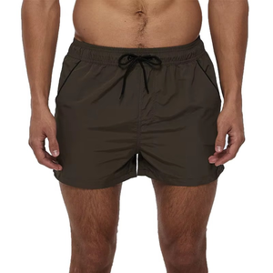 Maillot de bain pour hommes de haute qualité personnalisé mode imprimé taille moyenne maillots de bain décontracté imperméable vêtements de plage avec fermeture à la taille élastique - Product Image 4