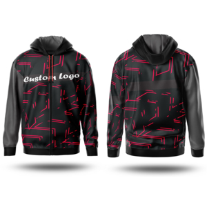 Peso ligero hombres invierno bordado sublimación sudaderas con capucha transpirable cómodo antiarrugas Venta caliente - Product Image 4