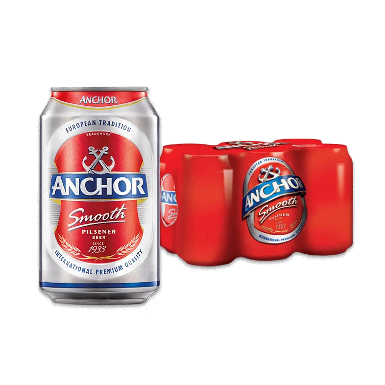 Proveedores a granel de cerveza Anchor lager 330ml con sabor de calidad