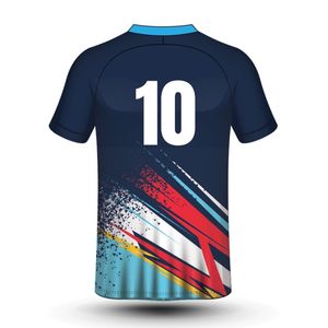 Top Qualité Confortable Pas Cher Prix Rugby Jersey Qualité Supérieure Nouveau Modèle Bas Taux Abordable En Vrac École Rugby Jersey Vêtements - Product Image 2