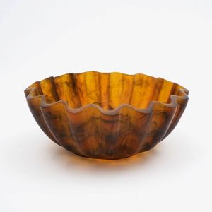 Ensemble de 2 bols de service décoratifs en résine fabriqués à la main, ustensiles de cuisine modernes, décoration intérieure élégante - Product Image 5